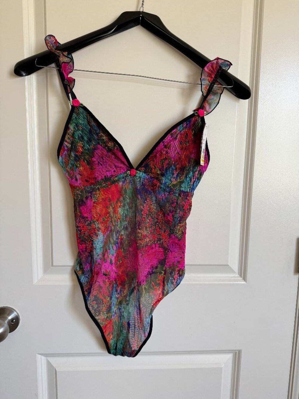 Parade - Sheer Mesh Bodysuit - M NWT